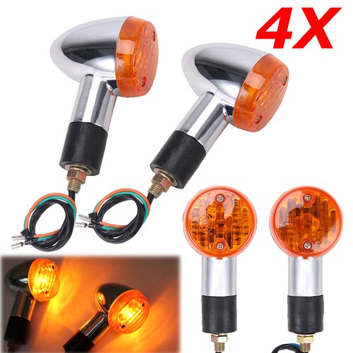 4pcs chrome motorcycle - chrome,