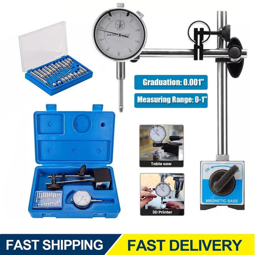 Dial indicator with magnetic - dial,