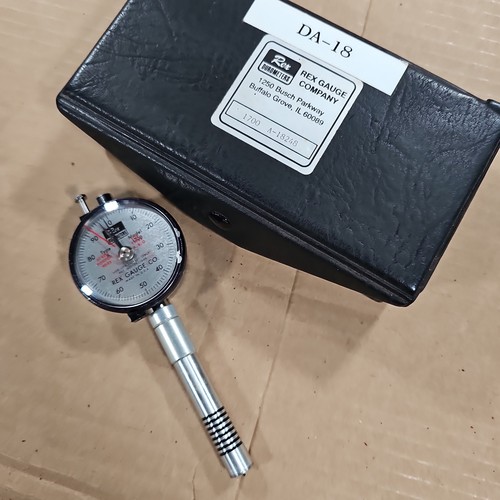 Rex gauge durometer - durometer, case