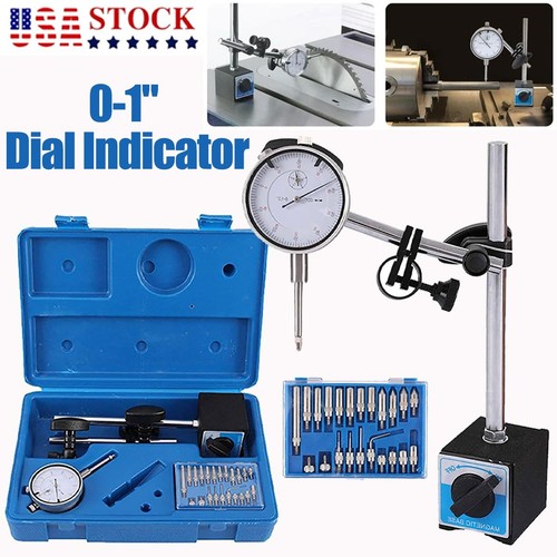 Dial indicator with magnetic - dial,