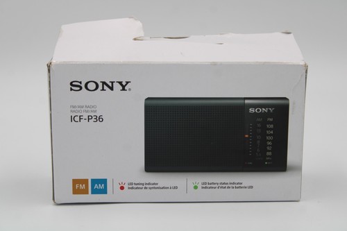 Sony icf p36 - icf-p36, fm/am