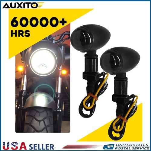 Black motorcycle turn - 2x,
