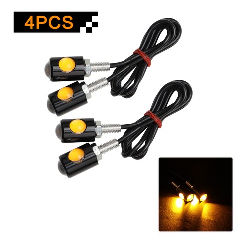 Universal motorcycle amber - 4x,