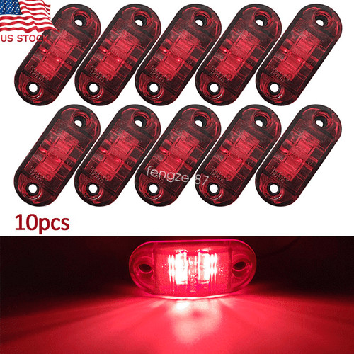 10pcs full red led - red,